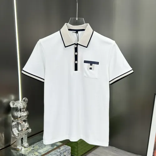 Wholesale Hermes T-Shirts Short Sleeved For Men #1443945 $68.00 USD, Wholesale Quality Replica Hermes T-Shirts