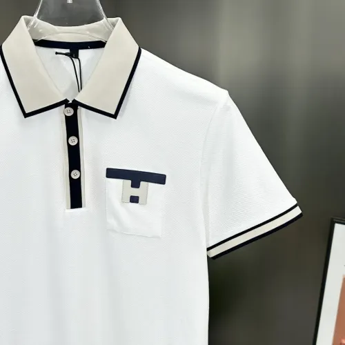Replica Hermes T-Shirts Short Sleeved For Men #1443945 $68.00 USD for Wholesale