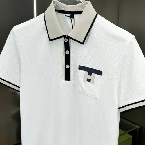 Replica Hermes T-Shirts Short Sleeved For Men #1443945 $68.00 USD for Wholesale