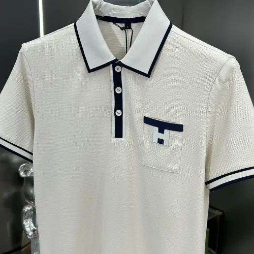 Replica Hermes T-Shirts Short Sleeved For Men #1443946 $68.00 USD for Wholesale