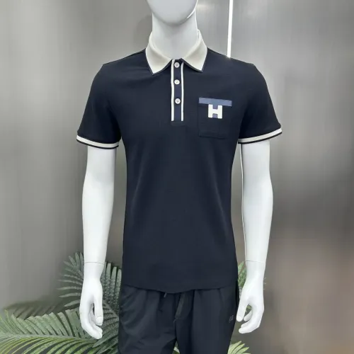 Replica Hermes T-Shirts Short Sleeved For Men #1443947 $68.00 USD for Wholesale
