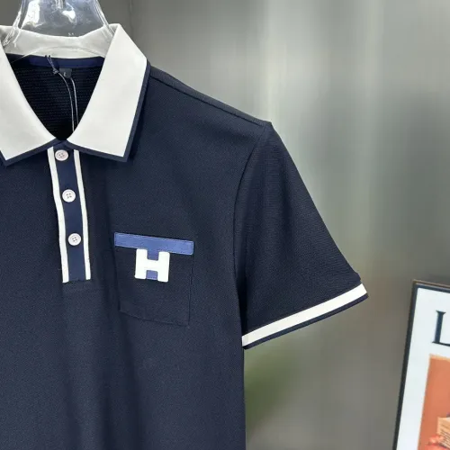 Replica Hermes T-Shirts Short Sleeved For Men #1443947 $68.00 USD for Wholesale