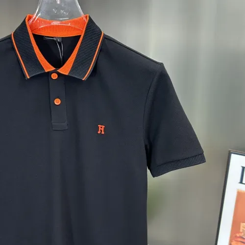 Replica Hermes T-Shirts Short Sleeved For Men #1443955 $64.00 USD for Wholesale