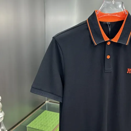 Replica Hermes T-Shirts Short Sleeved For Men #1443955 $64.00 USD for Wholesale