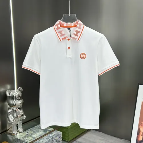 Wholesale Hermes T-Shirts Short Sleeved For Men #1443956 $64.00 USD, Wholesale Quality Replica Hermes T-Shirts