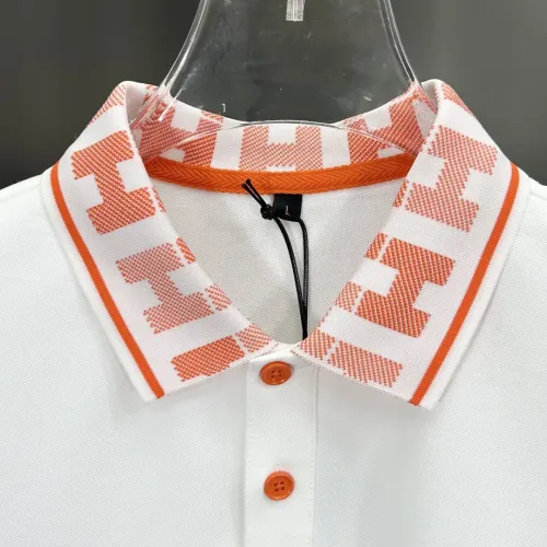 Replica Hermes T-Shirts Short Sleeved For Men #1443956 $64.00 USD for Wholesale