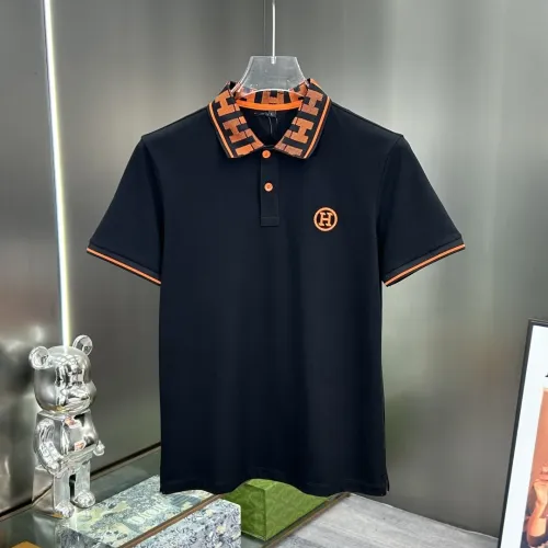 Wholesale Hermes T-Shirts Short Sleeved For Men #1443957 $64.00 USD, Wholesale Quality Replica Hermes T-Shirts