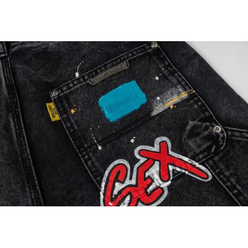 Replica Chrome Hearts Jeans For Men #1443978 $45.00 USD for Wholesale