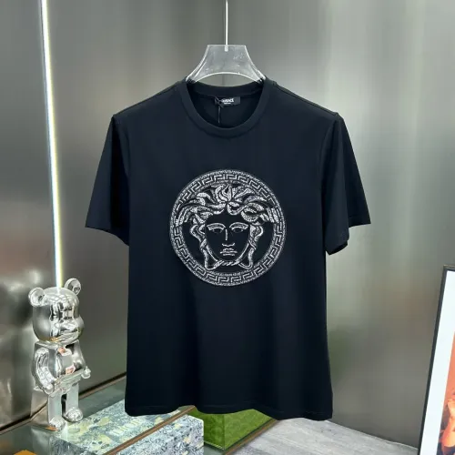 Wholesale Versace T-Shirts Short Sleeved For Unisex #1444018 $76.00 USD, Wholesale Quality Replica Versace T-Shirts