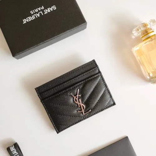 Wholesale Yves Saint Laurent YSL Card Holders #1444041 $27.00 USD, Wholesale Quality Replica Yves Saint Laurent YSL Wallets