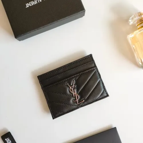 Wholesale Yves Saint Laurent YSL Card Holders #1444042 $27.00 USD, Wholesale Quality Replica Yves Saint Laurent YSL Wallets