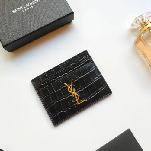 Wholesale Yves Saint Laurent YSL Card Holders #1444045 $27.00 USD, Wholesale Quality Replica Yves Saint Laurent YSL Wallets