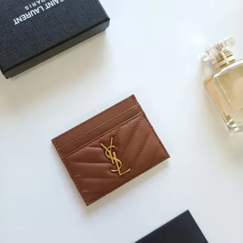 Wholesale Yves Saint Laurent YSL Card Holders #1444049 $27.00 USD, Wholesale Quality Replica Yves Saint Laurent YSL Wallets