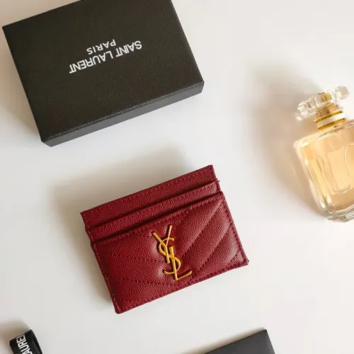 Wholesale Yves Saint Laurent YSL Card Holders #1444052 $27.00 USD, Wholesale Quality Replica Yves Saint Laurent YSL Wallets