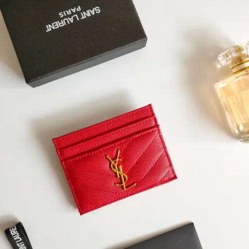 Wholesale Yves Saint Laurent YSL Card Holders #1444053 $27.00 USD, Wholesale Quality Replica Yves Saint Laurent YSL Wallets