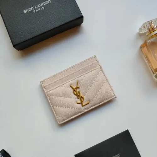 Wholesale Yves Saint Laurent YSL Card Holders #1444056 $27.00 USD, Wholesale Quality Replica Yves Saint Laurent YSL Wallets