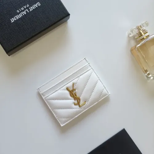 Wholesale Yves Saint Laurent YSL Card Holders #1444057 $27.00 USD, Wholesale Quality Replica Yves Saint Laurent YSL Wallets
