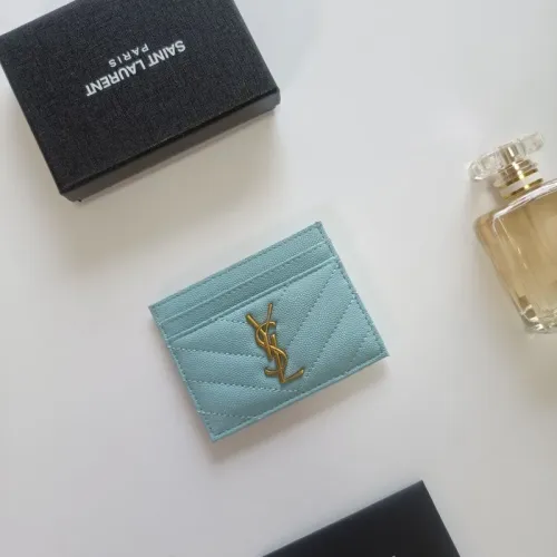 Wholesale Yves Saint Laurent YSL Card Holders #1444060 $27.00 USD, Wholesale Quality Replica Yves Saint Laurent YSL Wallets