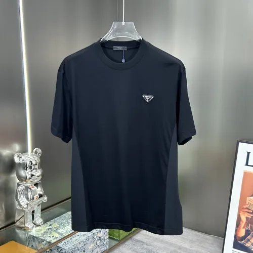 Wholesale Prada T-Shirts Short Sleeved For Men #1444103 $76.00 USD, Wholesale Quality Replica Prada T-Shirts