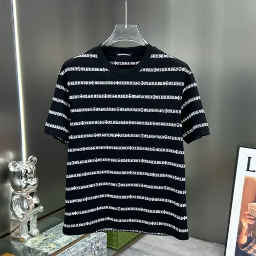 Wholesale Chrome Hearts T-Shirts Short Sleeved For Men #1444109 $80.00 USD, Wholesale Quality Replica Chrome Hearts T-Shirts