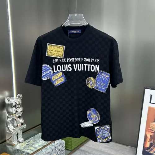 Wholesale Louis Vuitton LV T-Shirts Short Sleeved For Men #1444111 $80.00 USD, Wholesale Quality Replica Louis Vuitton LV T-Shirts