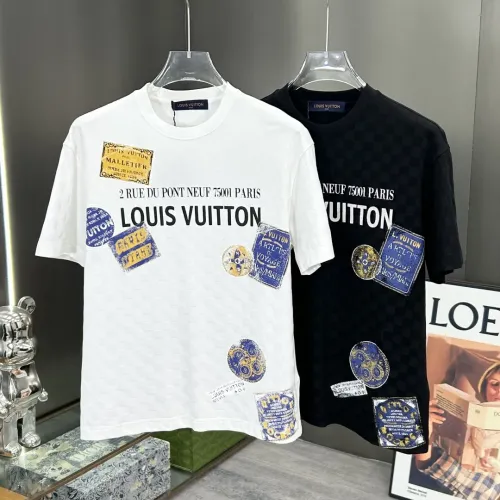 Replica Louis Vuitton LV T-Shirts Short Sleeved For Men #1444111 $80.00 USD for Wholesale