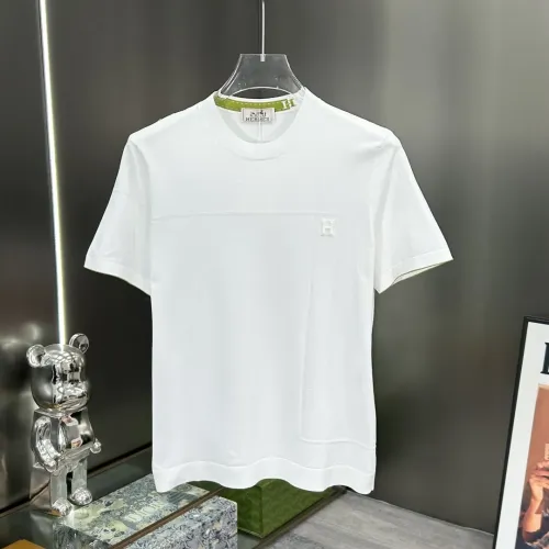 Wholesale Hermes T-Shirts Short Sleeved For Men #1444112 $80.00 USD, Wholesale Quality Replica Hermes T-Shirts