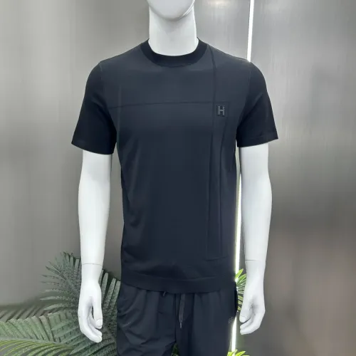 Replica Hermes T-Shirts Short Sleeved For Men #1444114 $80.00 USD for Wholesale