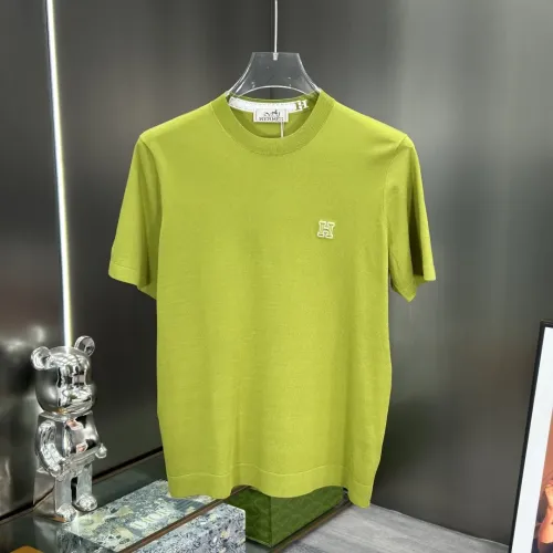 Wholesale Hermes T-Shirts Short Sleeved For Men #1444115 $80.00 USD, Wholesale Quality Replica Hermes T-Shirts