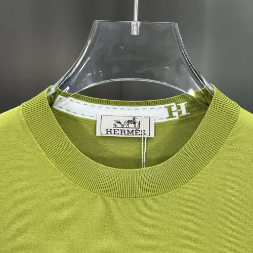 Replica Hermes T-Shirts Short Sleeved For Men #1444115 $80.00 USD for Wholesale