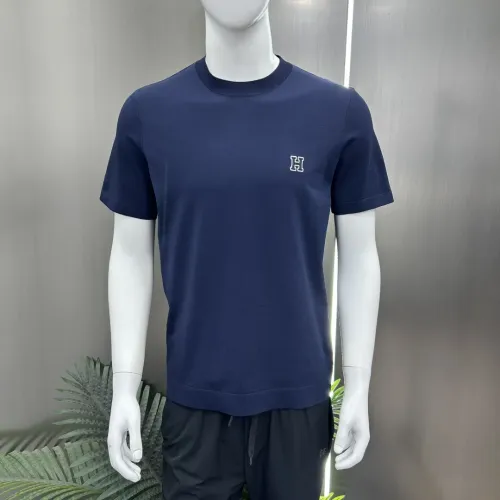 Replica Hermes T-Shirts Short Sleeved For Men #1444116 $80.00 USD for Wholesale