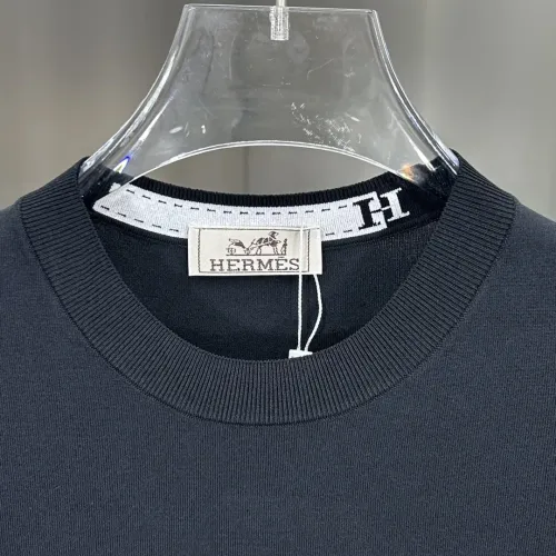 Replica Hermes T-Shirts Short Sleeved For Men #1444117 $80.00 USD for Wholesale