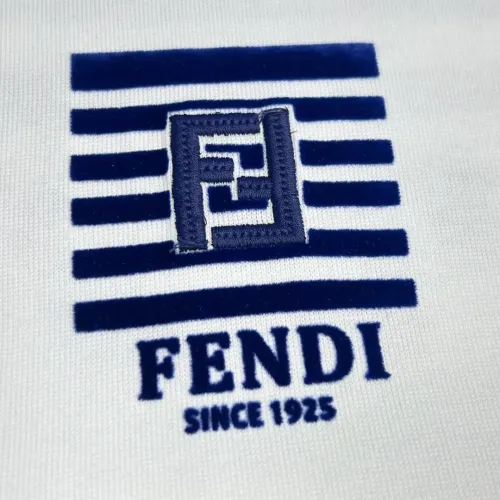 Replica Fendi T-Shirts Short Sleeved For Men #1444120 $80.00 USD for Wholesale