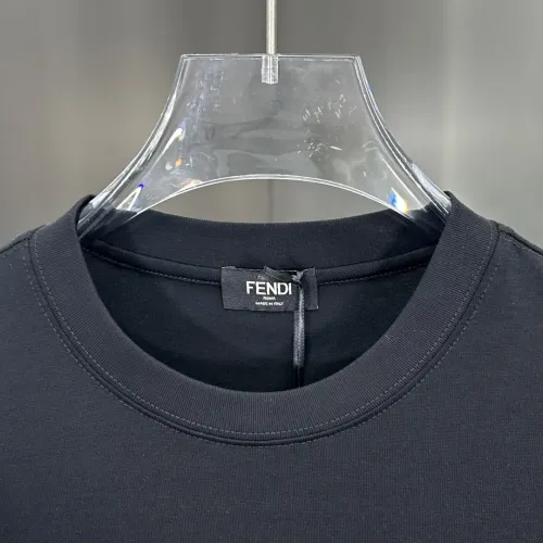 Replica Fendi T-Shirts Short Sleeved For Men #1444121 $80.00 USD for Wholesale