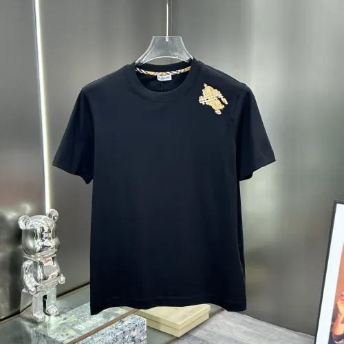 Wholesale Burberry T-Shirts Short Sleeved For Men #1444143 $82.00 USD, Wholesale Quality Replica Burberry T-Shirts