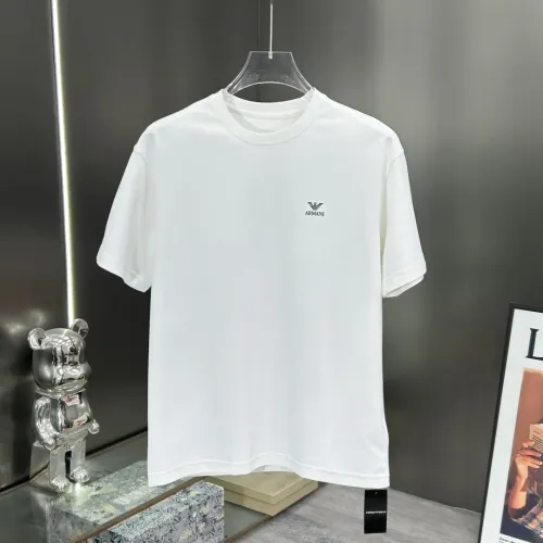 Wholesale Armani T-Shirts Short Sleeved For Men #1444157 $56.00 USD, Wholesale Quality Replica Armani T-Shirts
