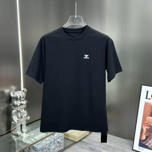 Wholesale Armani T-Shirts Short Sleeved For Men #1444158 $56.00 USD, Wholesale Quality Replica Armani T-Shirts