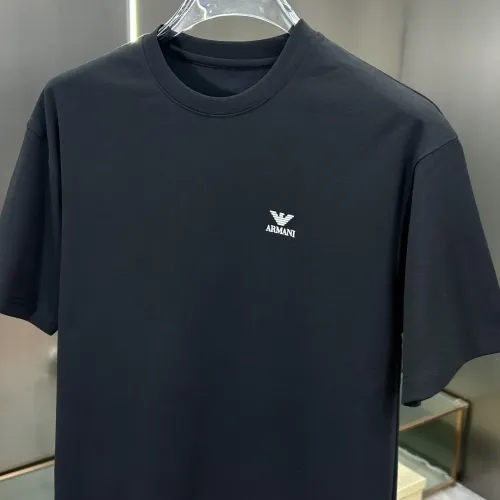 Replica Armani T-Shirts Short Sleeved For Men #1444158 $56.00 USD for Wholesale