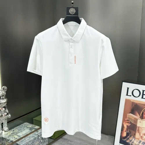 Wholesale Hermes T-Shirts Short Sleeved For Men #1444167 $60.00 USD, Wholesale Quality Replica Hermes T-Shirts