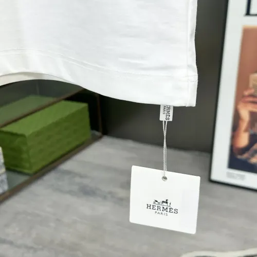 Replica Hermes T-Shirts Short Sleeved For Men #1444167 $60.00 USD for Wholesale