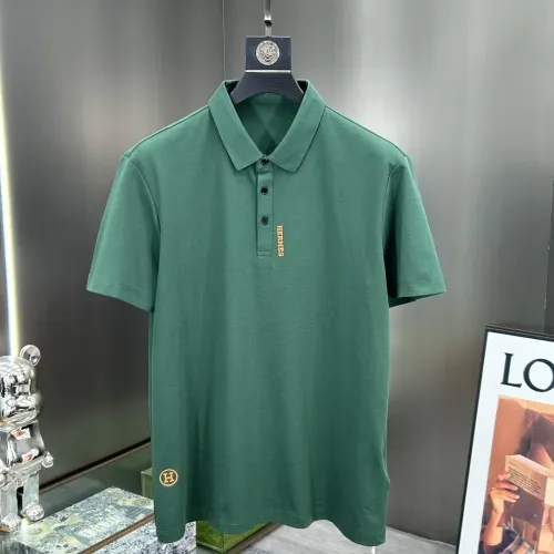Wholesale Hermes T-Shirts Short Sleeved For Men #1444168 $60.00 USD, Wholesale Quality Replica Hermes T-Shirts