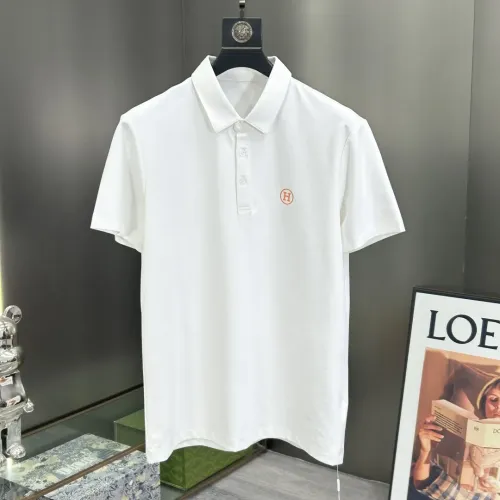 Wholesale Hermes T-Shirts Short Sleeved For Men #1444171 $60.00 USD, Wholesale Quality Replica Hermes T-Shirts