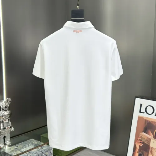 Replica Hermes T-Shirts Short Sleeved For Men #1444171 $60.00 USD for Wholesale