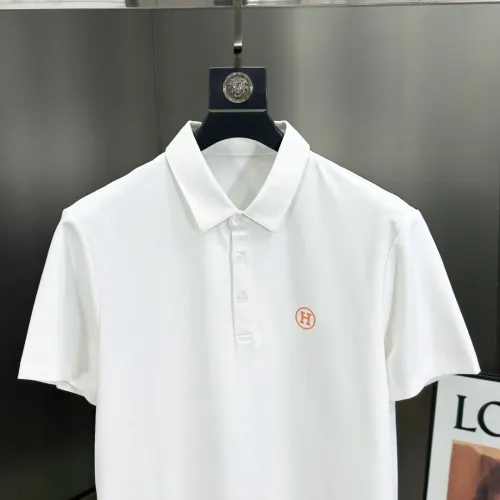 Replica Hermes T-Shirts Short Sleeved For Men #1444171 $60.00 USD for Wholesale