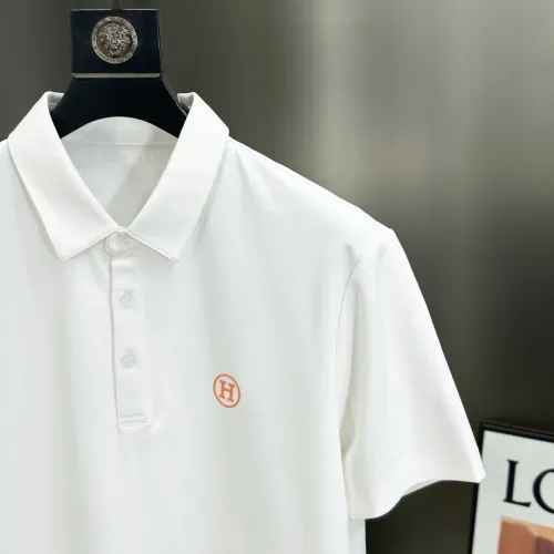 Replica Hermes T-Shirts Short Sleeved For Men #1444171 $60.00 USD for Wholesale