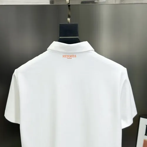 Replica Hermes T-Shirts Short Sleeved For Men #1444171 $60.00 USD for Wholesale