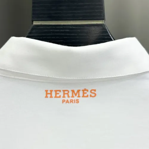 Replica Hermes T-Shirts Short Sleeved For Men #1444171 $60.00 USD for Wholesale