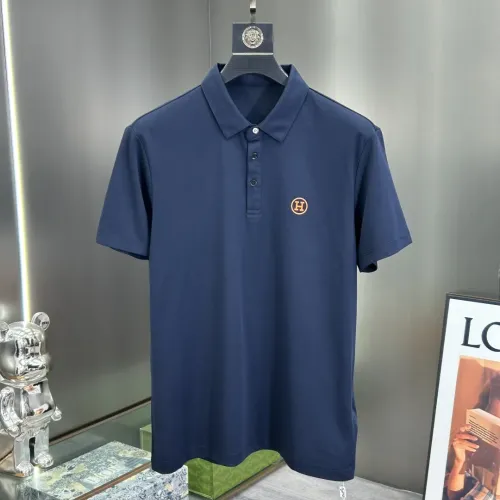 Wholesale Hermes T-Shirts Short Sleeved For Men #1444172 $60.00 USD, Wholesale Quality Replica Hermes T-Shirts