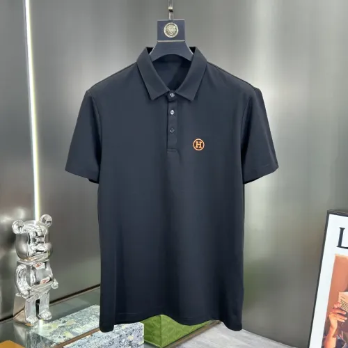 Wholesale Hermes T-Shirts Short Sleeved For Men #1444173 $60.00 USD, Wholesale Quality Replica Hermes T-Shirts