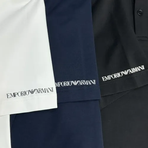 Replica Armani T-Shirts Short Sleeved For Men #1444177 $60.00 USD for Wholesale